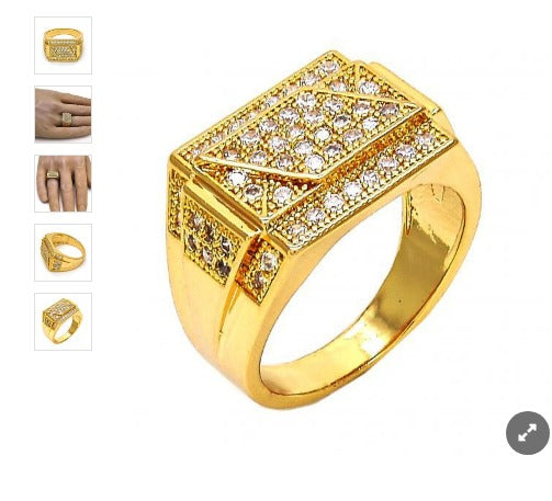 Gold filled Cz Diamond💎 Ring