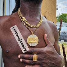 12mm 14k gold plated Miami Cuban link chain,6mm 22 inch 14kt miami Cuban link chain and ring
