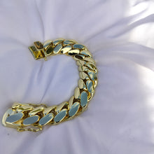 14k Gold Plated Miami Cuban Link 22mm Bracelet