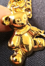 18k Gold Filled bear Full Set Chain and Bracelet