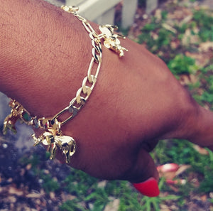 14kt Gold filled 💖📿necklace earrings and bracelet