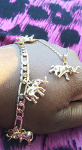 14kt Gold filled 💖📿necklace earrings and bracelet