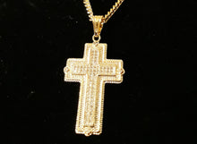 14k Gold filled Cross pendant