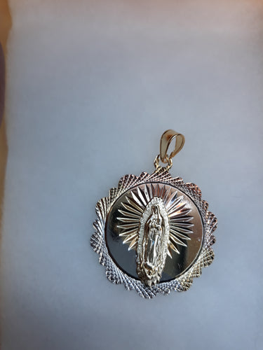 14k Gold filled Tri Color pendant