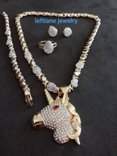 14k Gold Plated Womens Unicorn 💖 X&o Hugs and Kisses Full xoxo Set Chain earrings ring and Bracelet