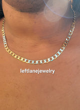10k 6mm Gold Plated Cuban Link Chain